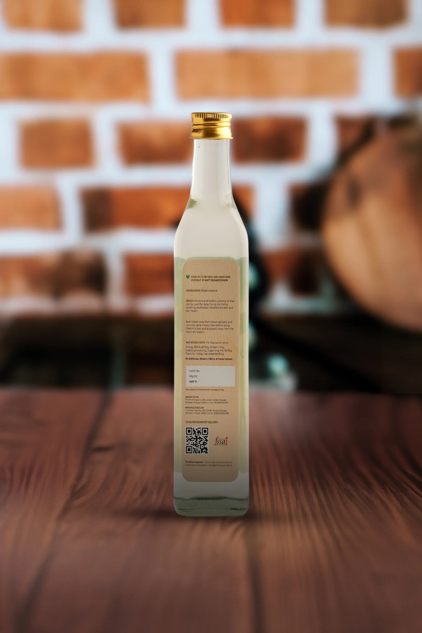 Cold Pressed Coconut Oil