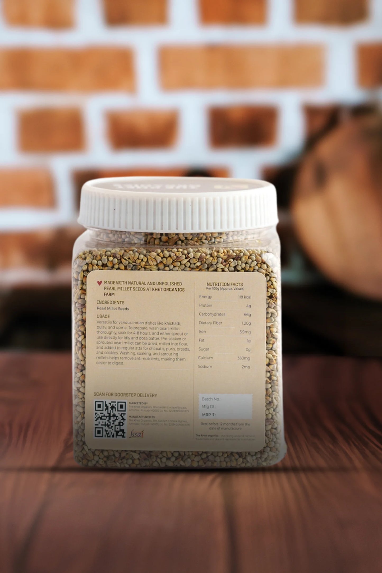 Pearl Millet (Bajra Millet)